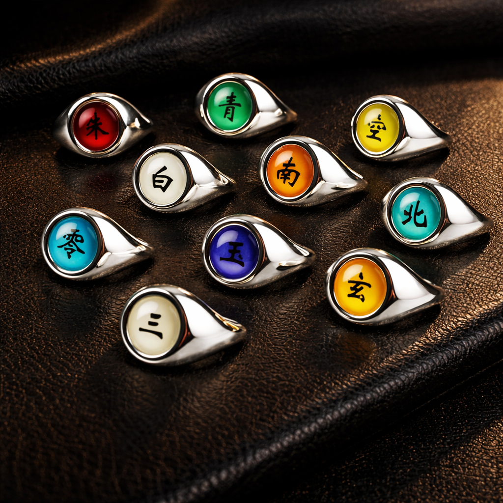 Box ultime : les 10 bagues de l'Akatsuki